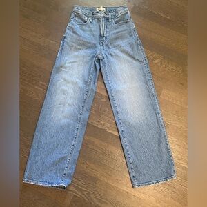 The perfect vintage wide leg jean